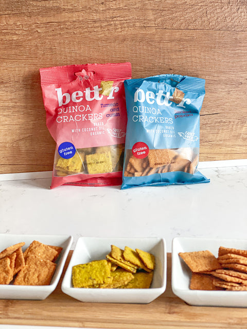 Bio Quinoa Crackers Mix Box, Gluten-Free