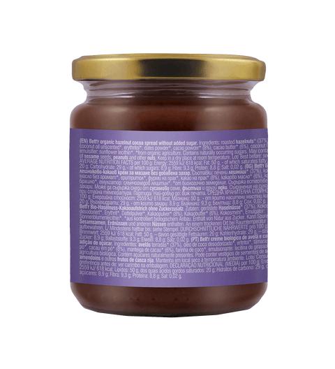 BIO Hazelnut Cocoa Spread, No Added Sugar