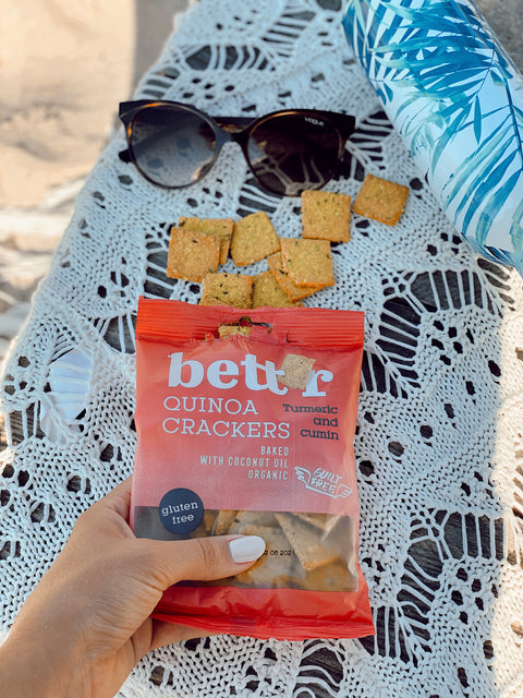 Bio Quinoa Crackers Mix Box, Gluten-Free