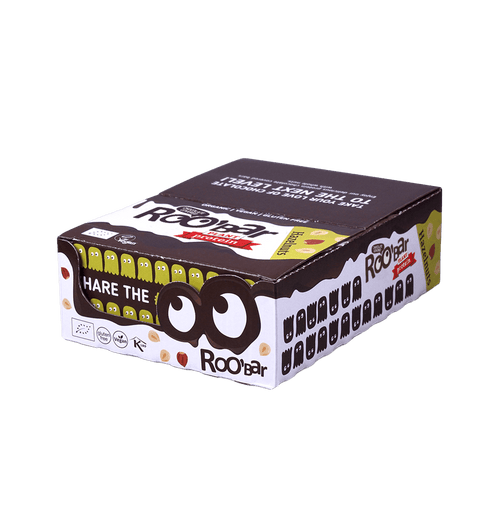BIO Hazelnut Protein Bar Covered With Chocolate