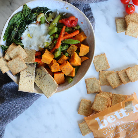 Bio Quinoa Crackers Mix Box, Gluten-Free