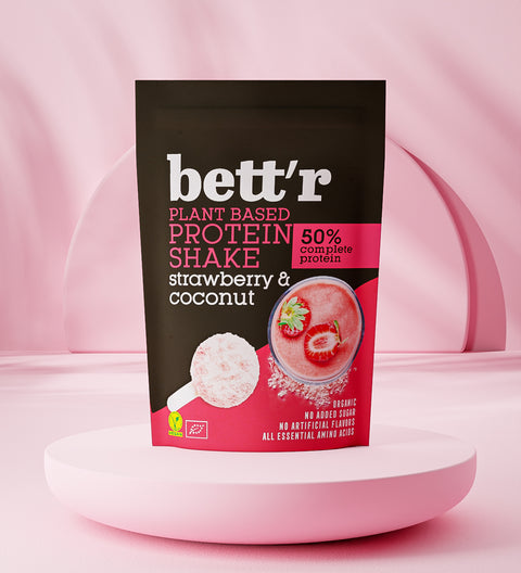 BIO Protein Shake Strawberry and Coconut