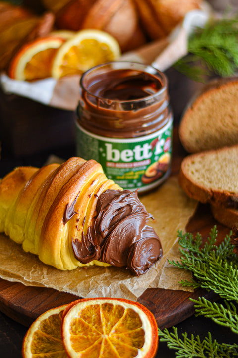 Bio Christmas Hazelnut cacao spread with orange, no added sugar