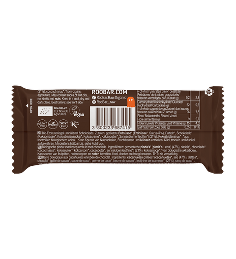 BIO Chocolate Covered Peanut Bar
