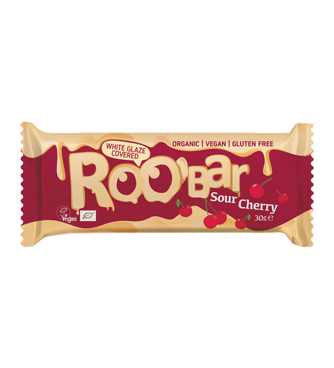BIO White Chocolate Covered Sour Cherry Bar