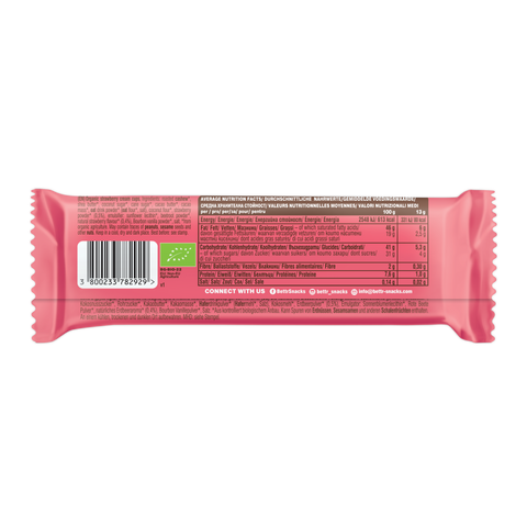 BIO Nut Butter Cups with Strawberry Cream