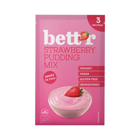 Bio Mix for Strawberry Pudding Sachet