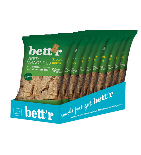 Bio Seed Crackers Green Herbs
