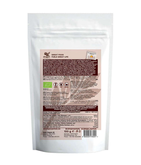 Bio Maca Black raw powder
