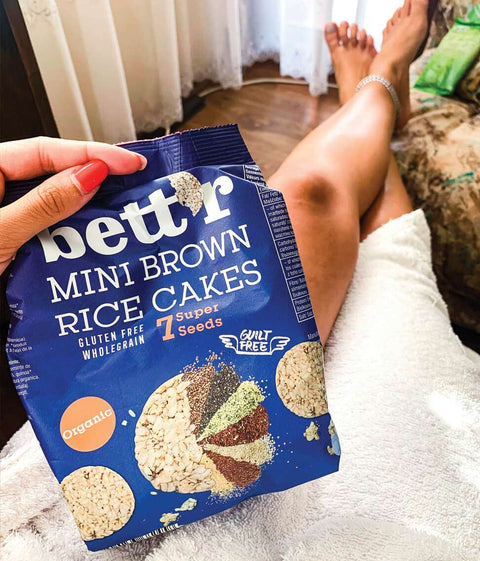 Bio Mini Brown Rice Cakes 7 Super Seeds