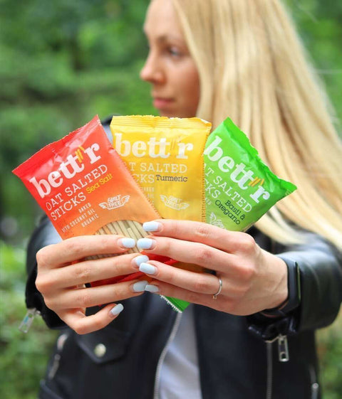 Bio Oat Salted Sticks Turmeric