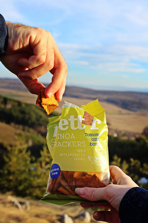 Bio Quinoa Crackers Mix Box, glutenfrei