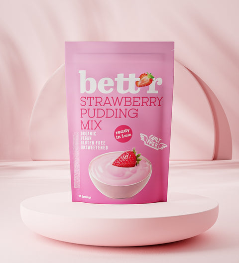 Bio Erdbeer Pudding Mix