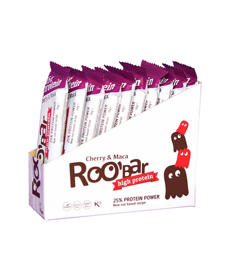Bio Protein Kirsche Maca Riegel