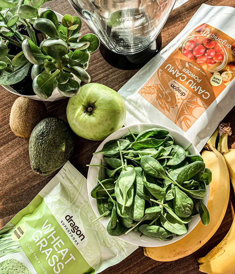 Bio Weizengras, Pulver