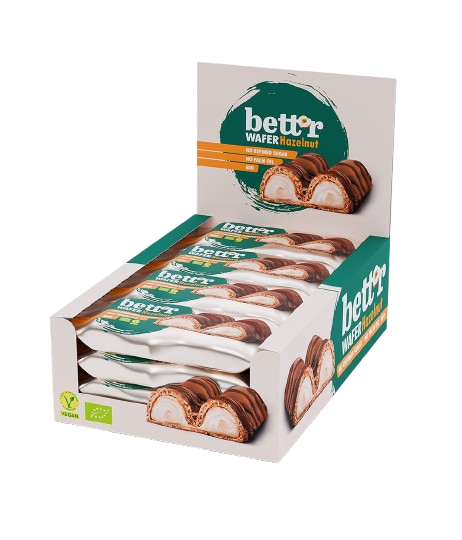 Bio Wafer bar cu cremă de alune