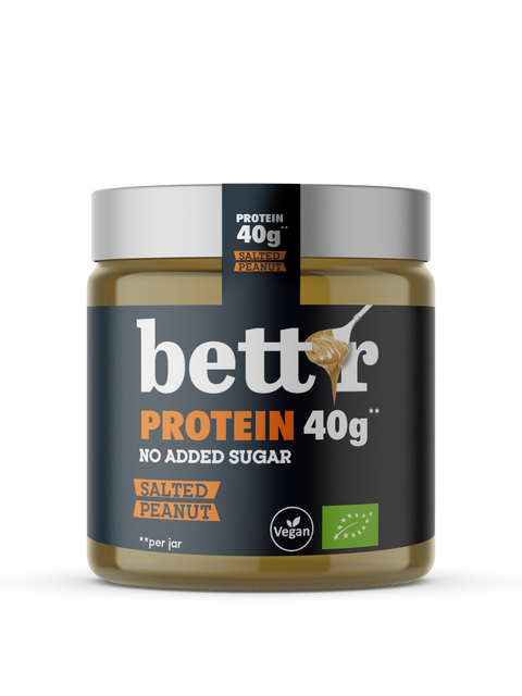 BIO Protein Spread cu arahide sărate, fără zahăr adăugat