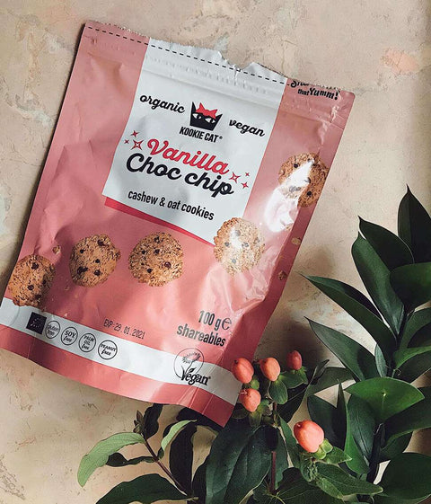 Bio Мини бисквитки Shareables Ванилия Choc Chip