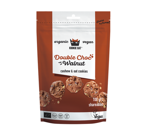 Био мини бисквитки Shareables Double Choc Walnut