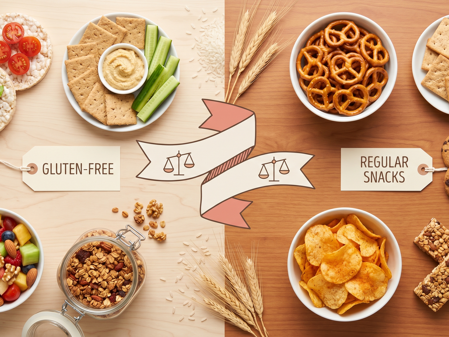 Gluten-Free vs. Regular Snacks: Real differences in ingredients and nu ...