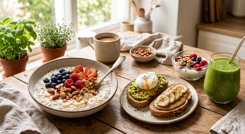 Gesundes und nahrhaftes Frühstück: Alltagsideen, auf die du dich verlassen kannst