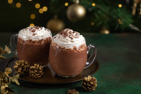 Classic winter hot chocolate