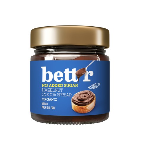 BIO Hazelnut Cocoa Spread, No Added Sugar
