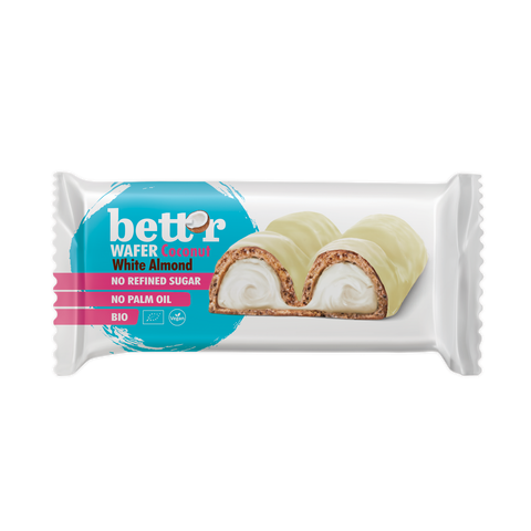Bio-Waffelriegel Kokosnusscreme