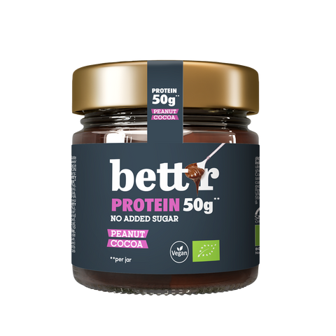 BIO Protein Spread with Peanut and Cocoa, No Added Sugar