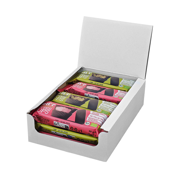 Bio Mix Box Bett'r Nut butter cups with Pistachio and Strawberry