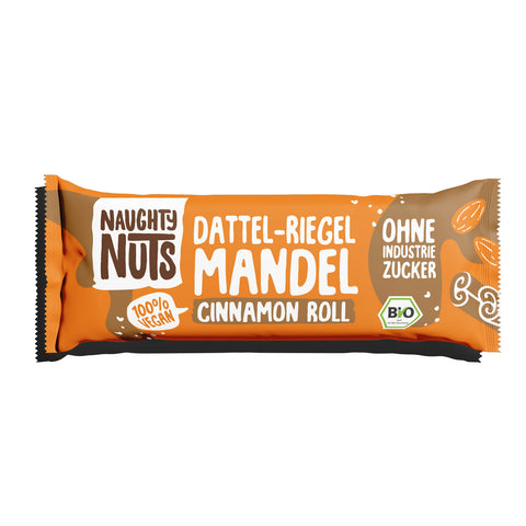 BIO Date bar almond cinnamon roll