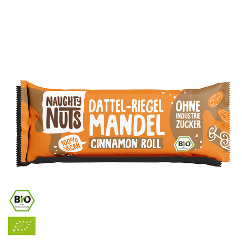 BIO Date bar almond cinnamon roll