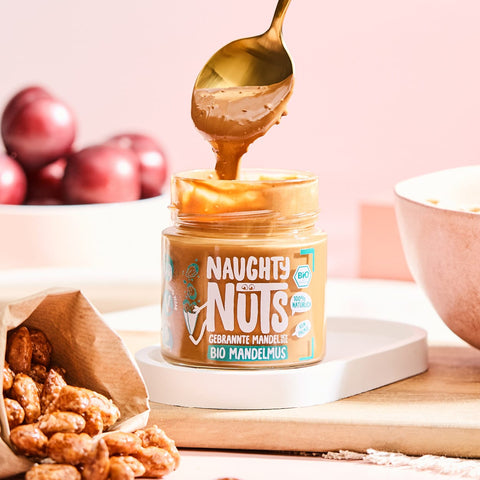 Bio Roasted Candied Almond Butter, Naughty Nuts