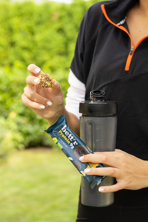 BIO Protein balls with cocoa filling