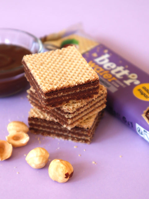 BIO Wafer with Hazelnut Cacao Cream, No Added Sugar