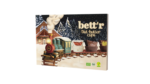 Bio Bett'r Christmas Advent Calendar with Nut butter cups