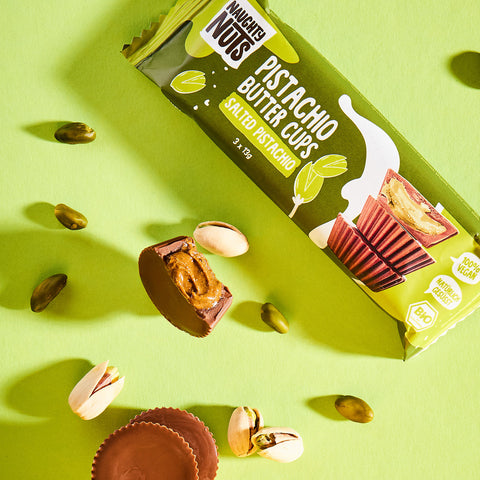 Bio Pistachio Butter Cups Salted Pistachio