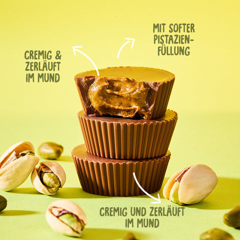 Bio Pistachio Butter Cups Salted Pistachio