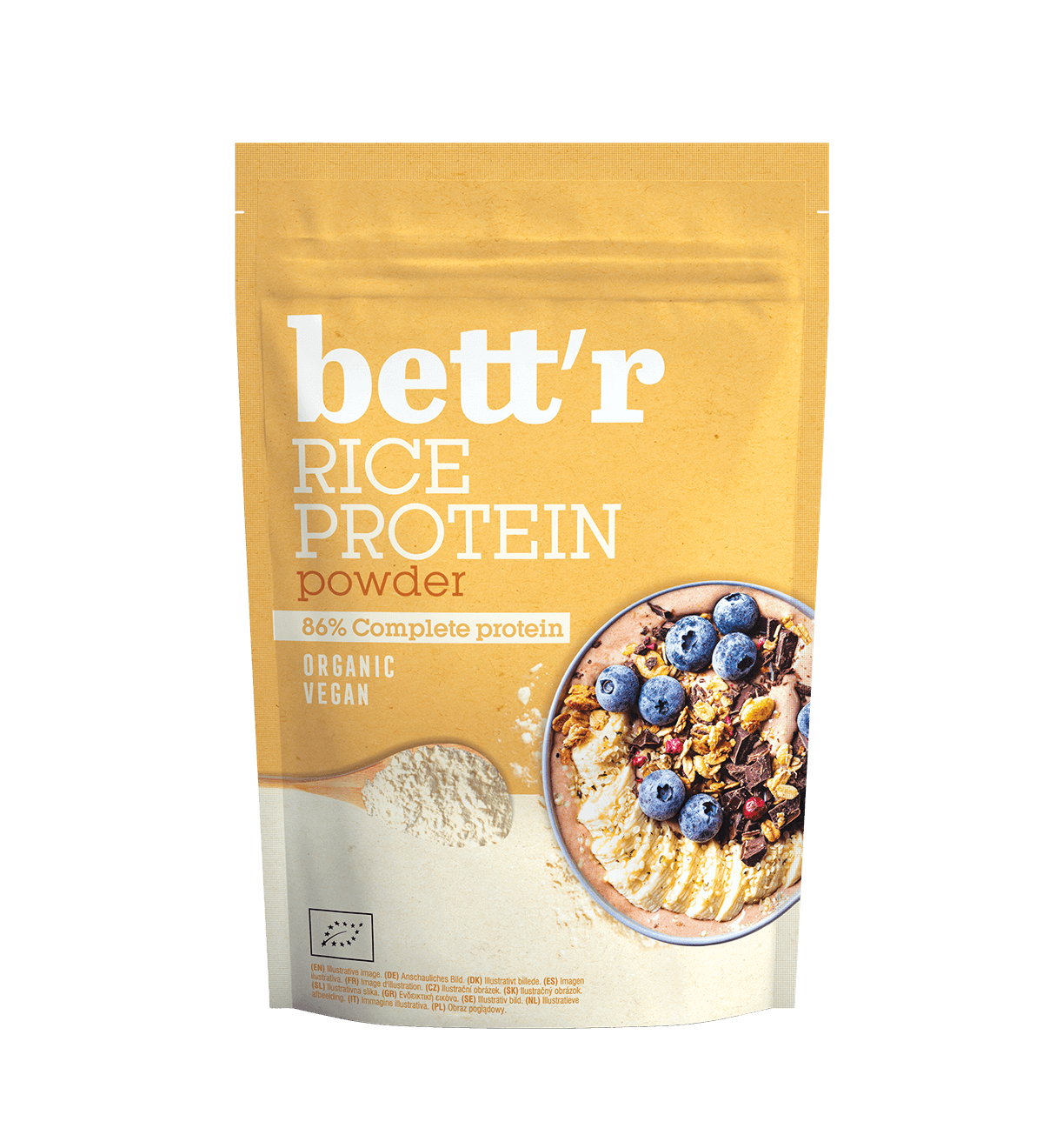 BIO Rice Protein 86 %, (200g) – bettrfood