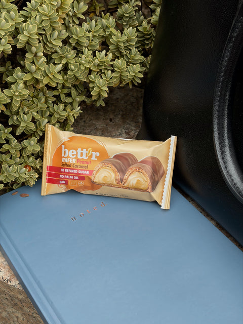 Bio-Waffelriegel Erdnuss gesalzenes Karamell