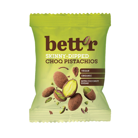 Bio Chocolate Pistachio Skinny dipped, Bett'r