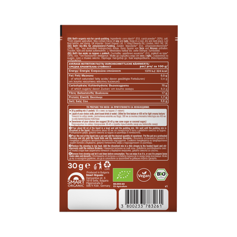 Bio Mix for Carob Pudding Sachet