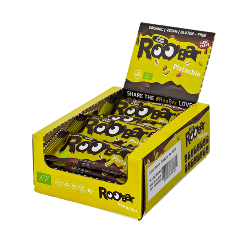Bio Chocolate Covered Pistachio Bar