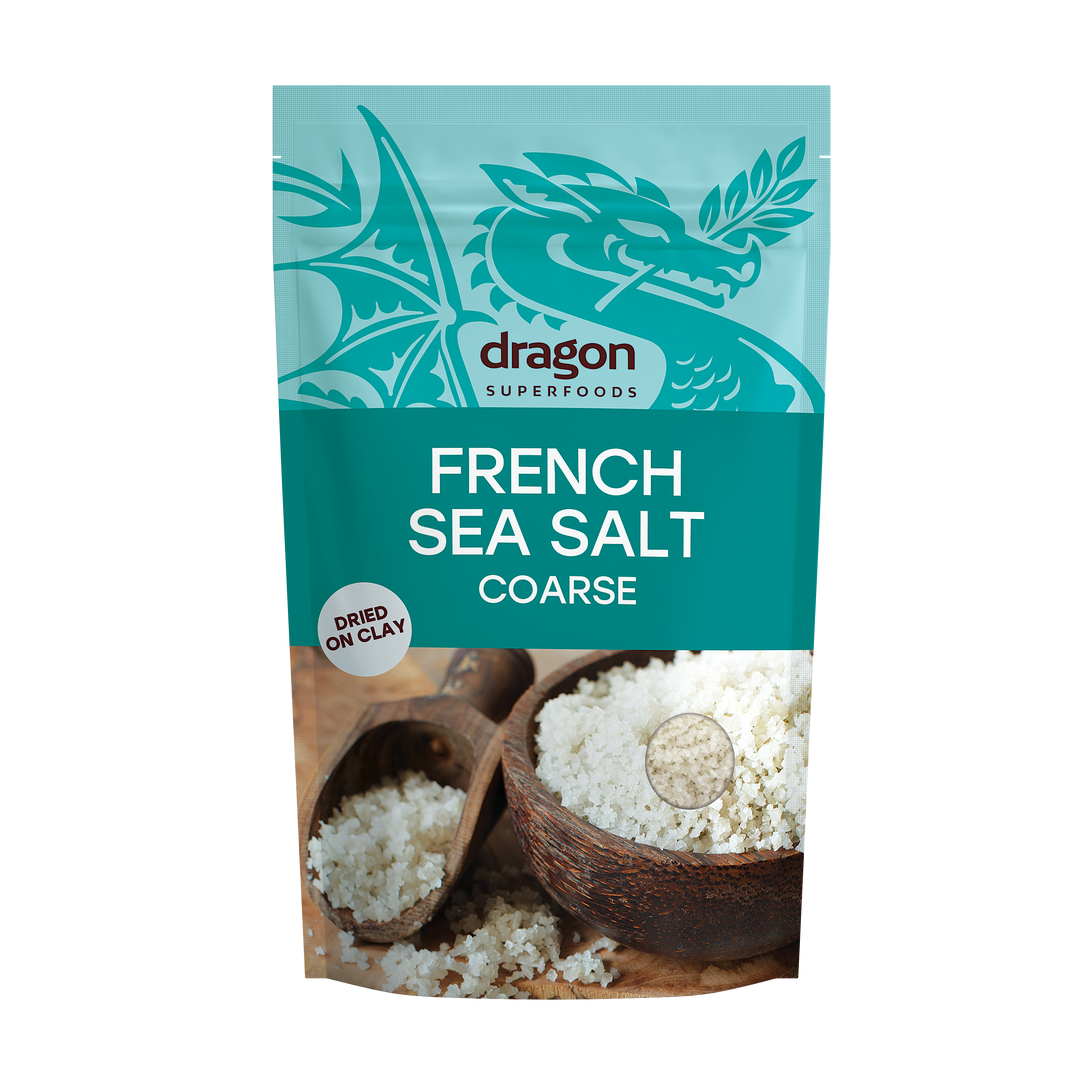 French Sea Salt, coarse, Dragon Superfoods, 500 g – bettrfood