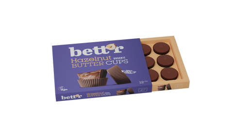 Bio Box of Nut Butter Cups with Hazelnut Cream