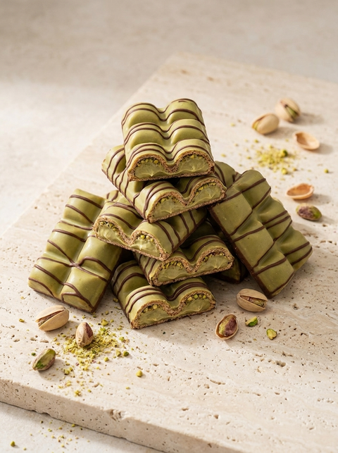 Bio Wafer bar with Pistachio Cream, Bett'r