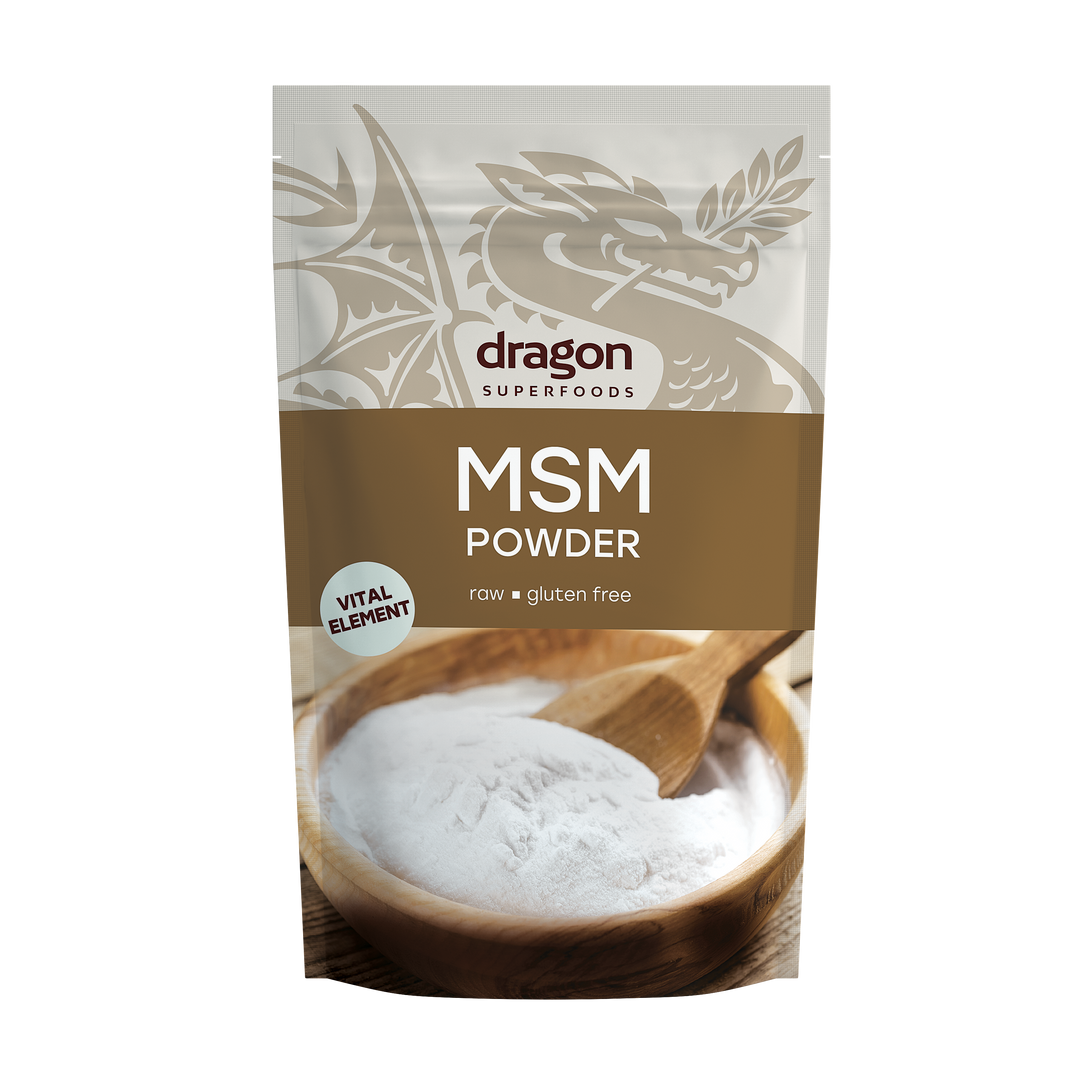 MSM, powder, Dragon Superfoods, (200 g) – bettrfood