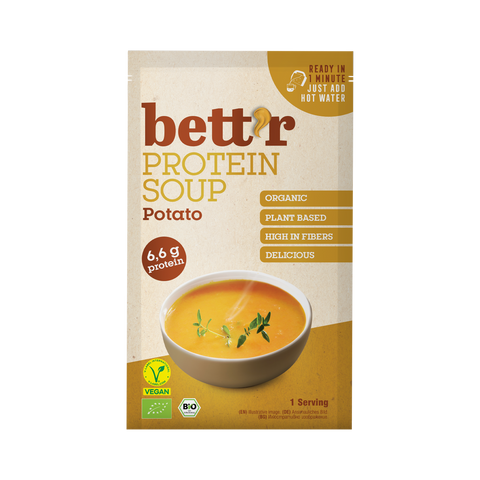 Proteinsuppe mit Kartoffeln Suppe