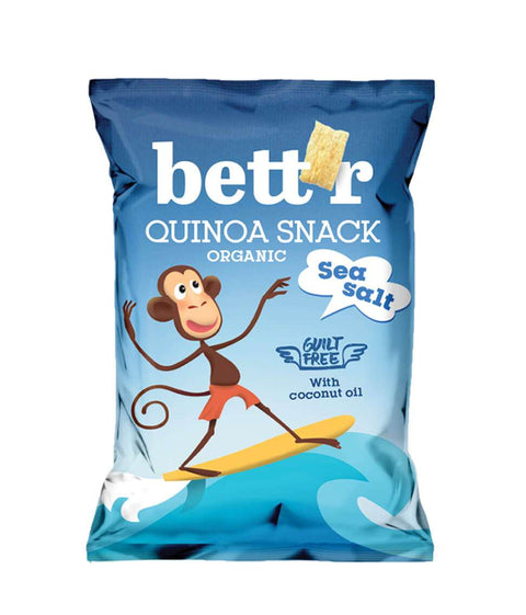 Bio Quinoa Snacks Sea Salt