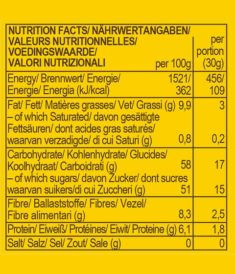 Bio Maca- und Cranberry-Riegel